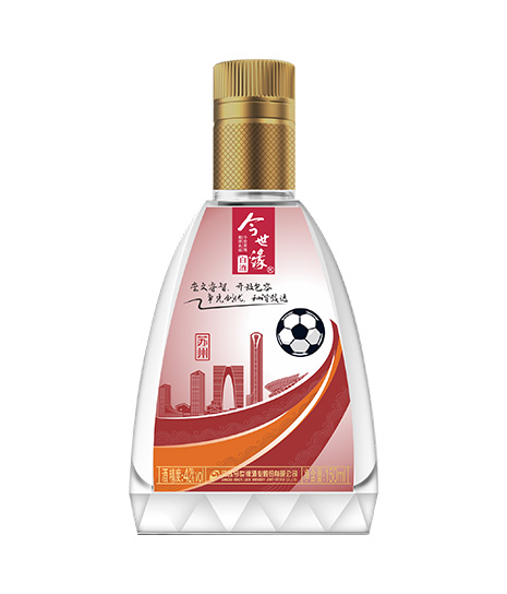 150ml42度MK体育在线登录苏超城市小酒纪念版